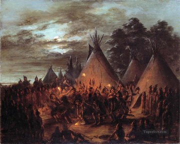 indios americanos occidentales 37 Pinturas al óleo